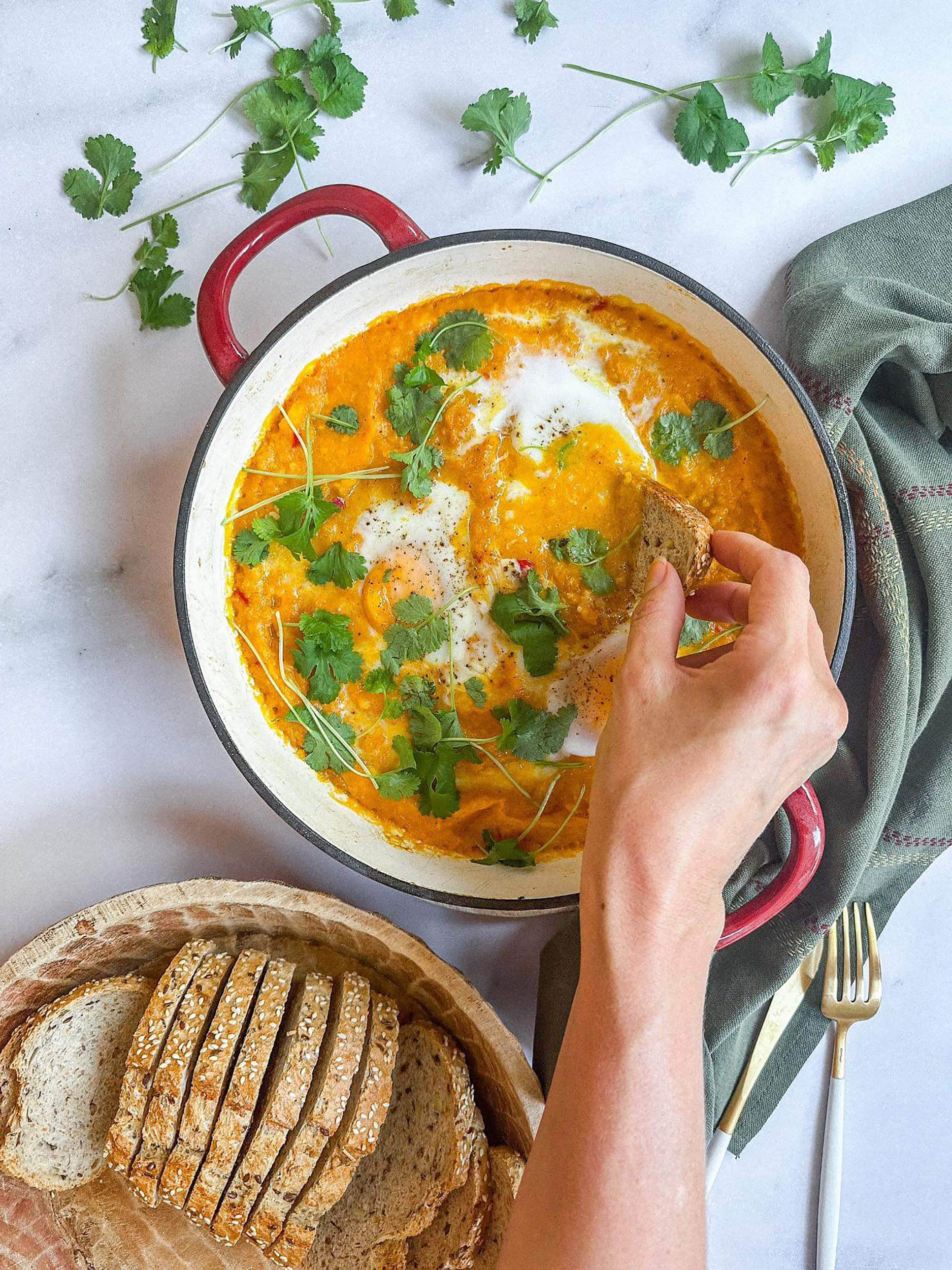 Shakshuka z dyni